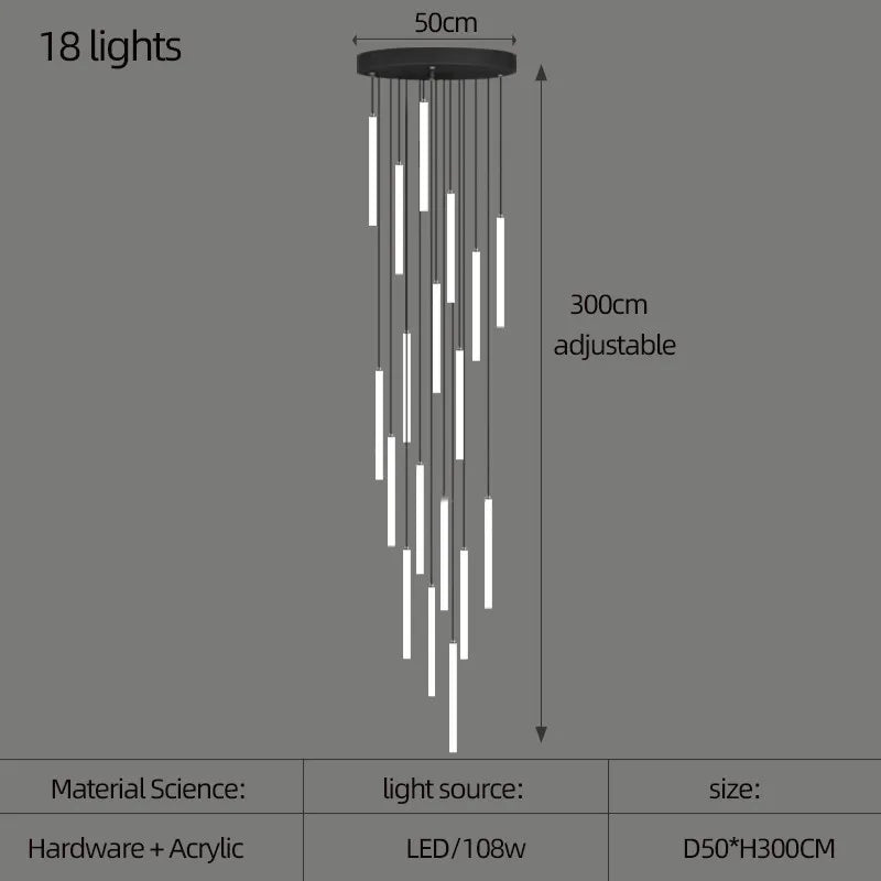 Warm light Metal Pendant Light, catalog view 13