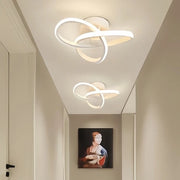 Ivory Clover Brushed Pendant Light — product view 1