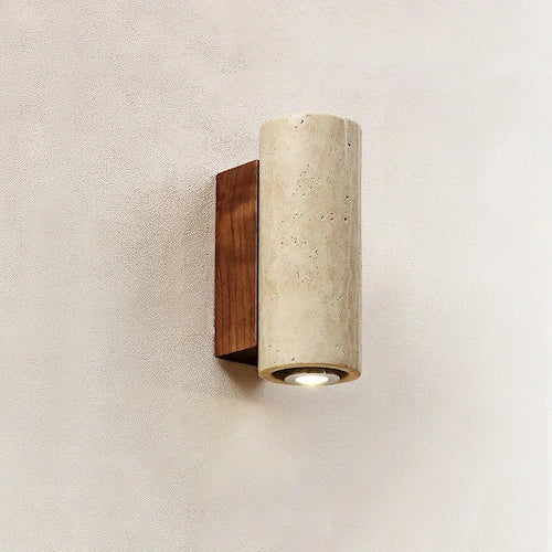 Warm White (2700-3500K) Stone Wall Sconce — product view 5
