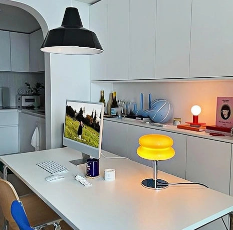 Glass Stone Table Lamp — product view 6