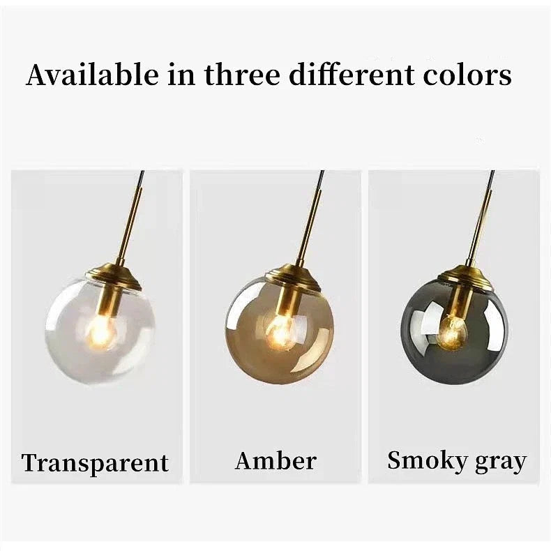 Glass Stone Pendant Light — product view 7