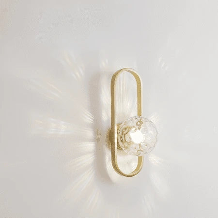 B Gold A Wall Sconce — product view 9