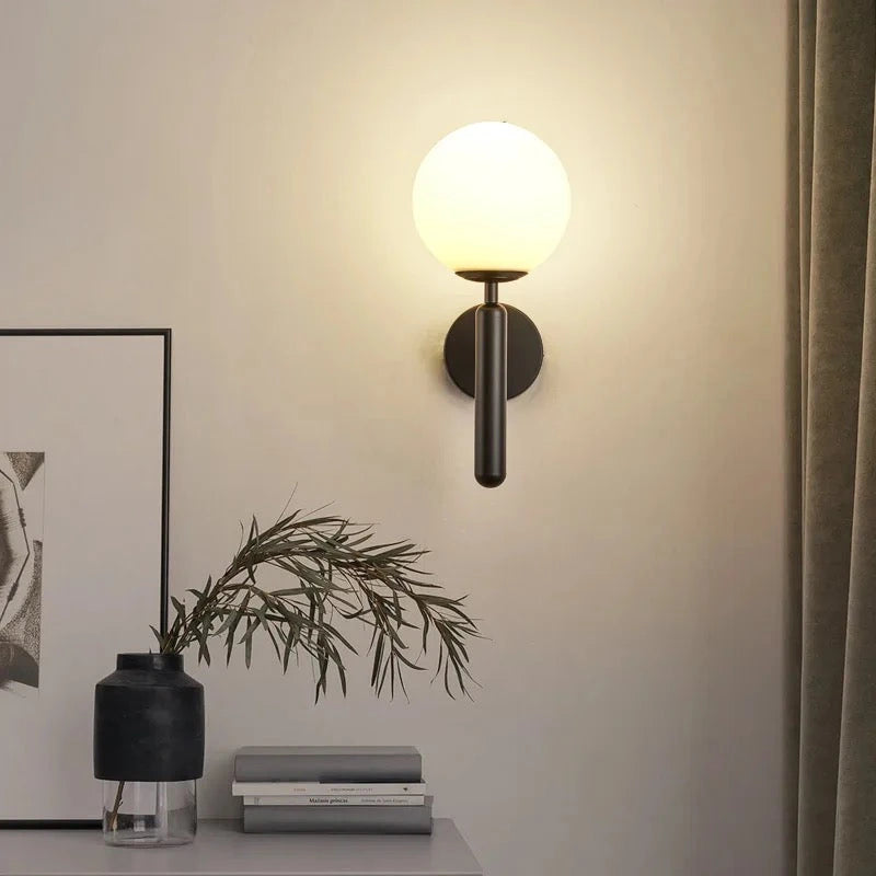 Black Brass Wall Sconce — product view 7