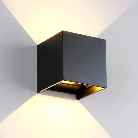 Black Outdoor IP65 Wall Sconce — product view 8