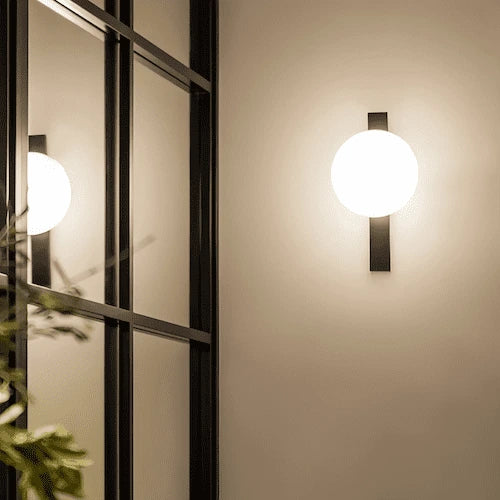 Black Iron Wall Sconce — product view 2