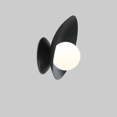 Obsidian Black M Wall Sconce — product view 8