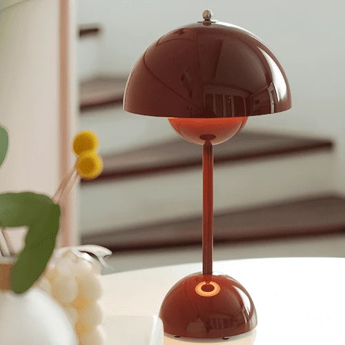 Red Acrylic Table Lamp — product view 11