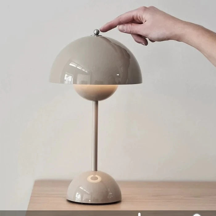 Grey Acrylic Table Lamp — product view 21