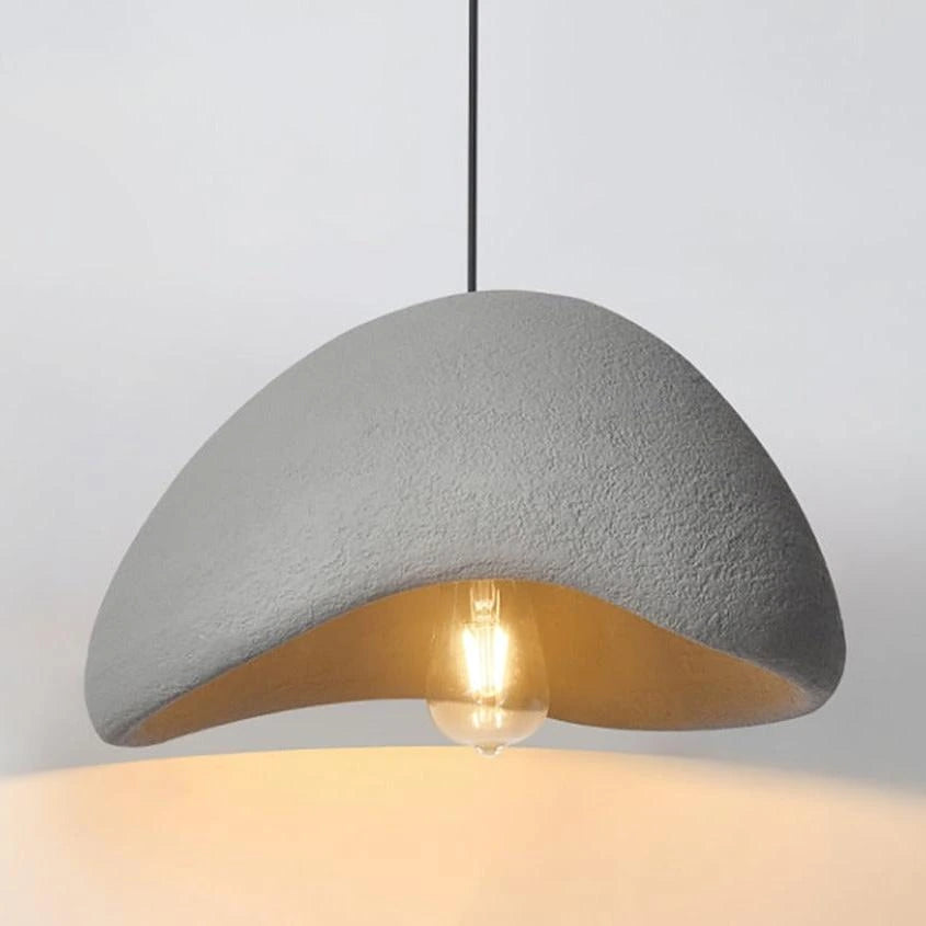 A - Grey Resin Pendant Light — product view 11