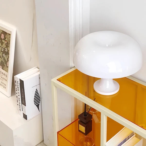 White Acryl Table Lamp — product view 9