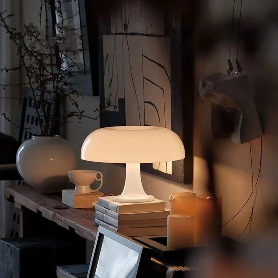 White Acryl Table Lamp — product view 10