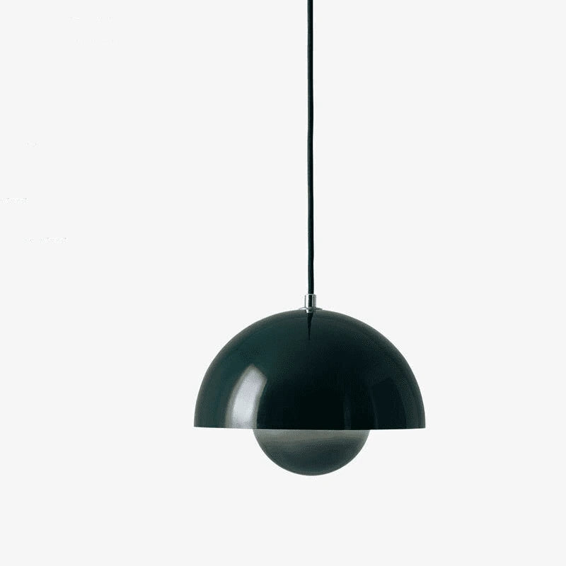 Dark Green Iron Pendant Light — product view 12