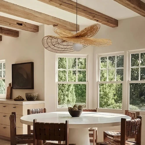 Wicker Pendant Light — product view 3