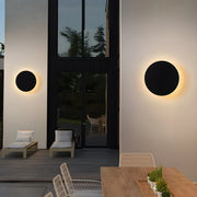 Black Metal Wall Sconce — product view 1