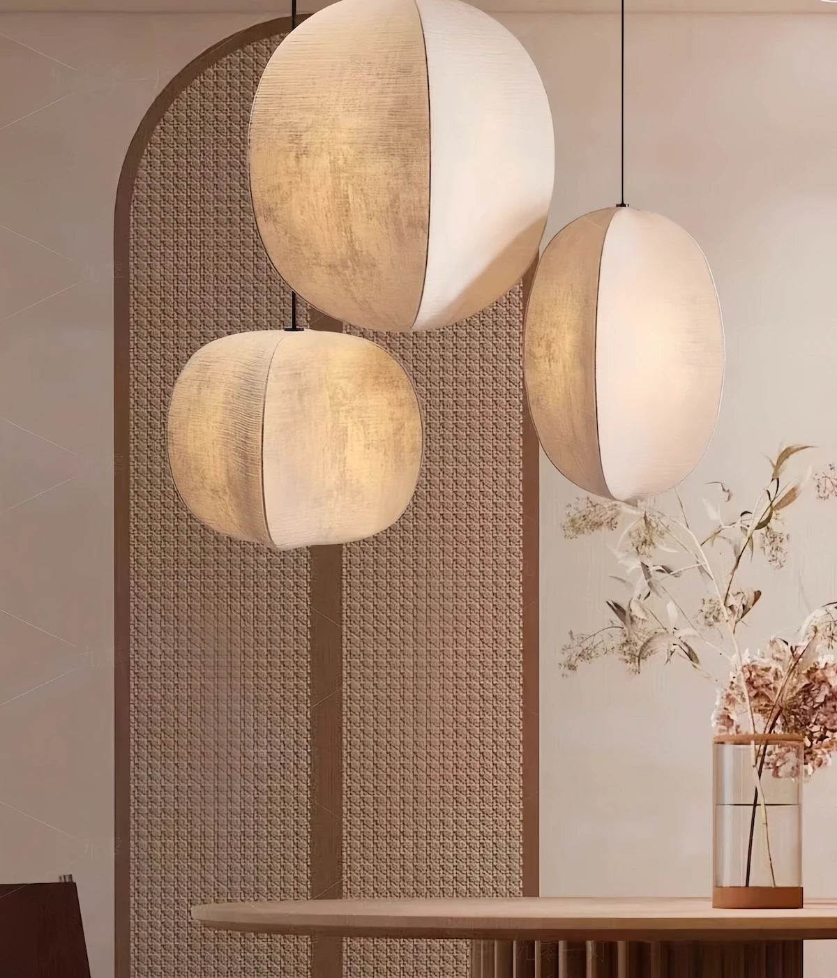 Linen Pendant Light — product view 3