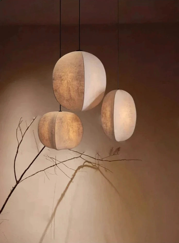 Linen Pendant Light — product view 4