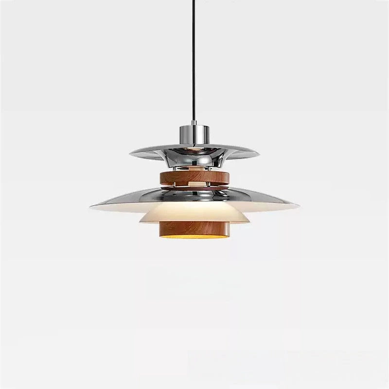 Silver A Pendant Light — product view 4
