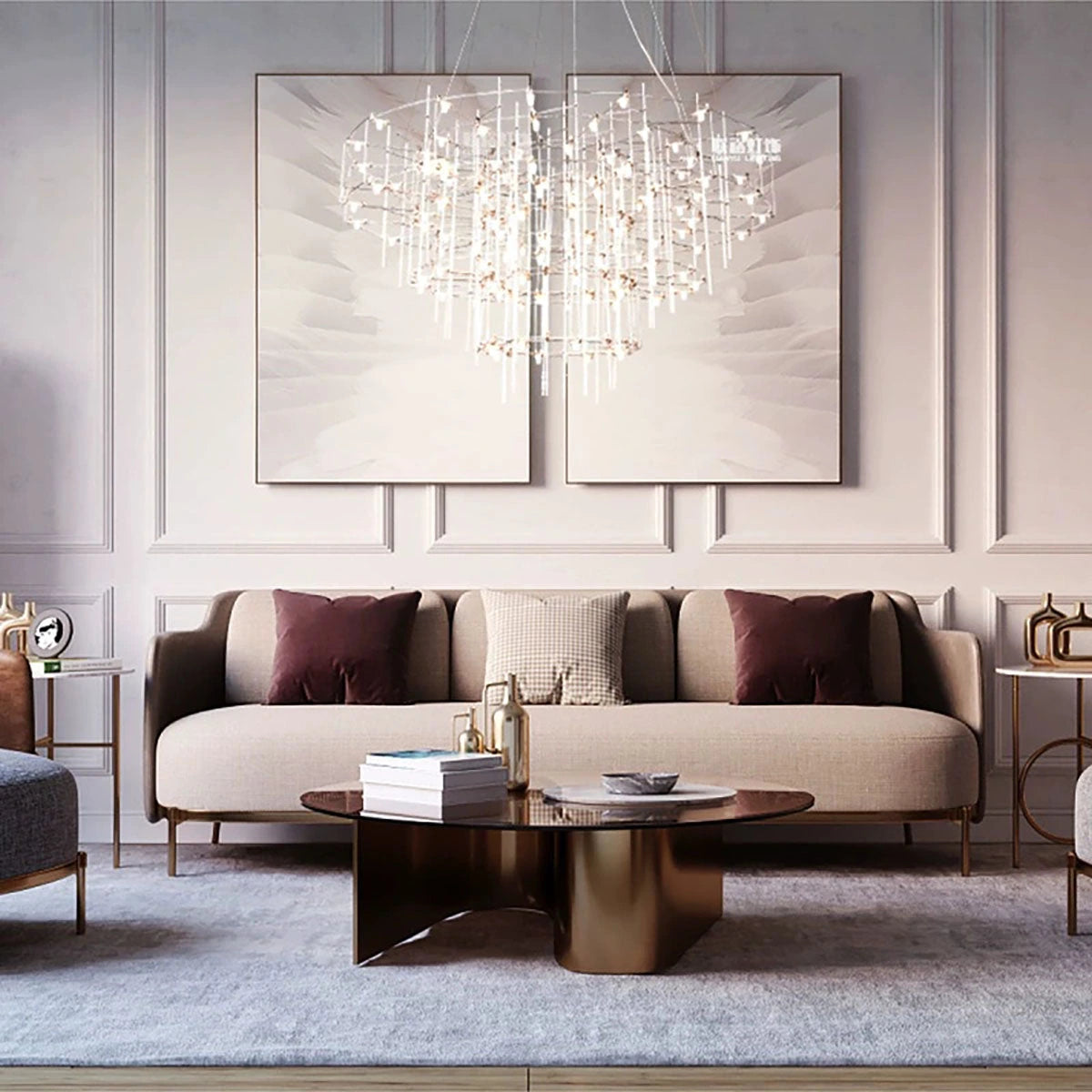Stainless Steel Pendant Light — product view 3