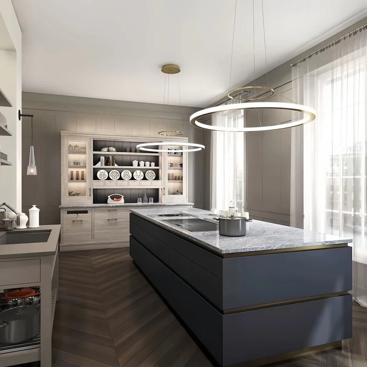 Aluminium Pendant Light — product view 2