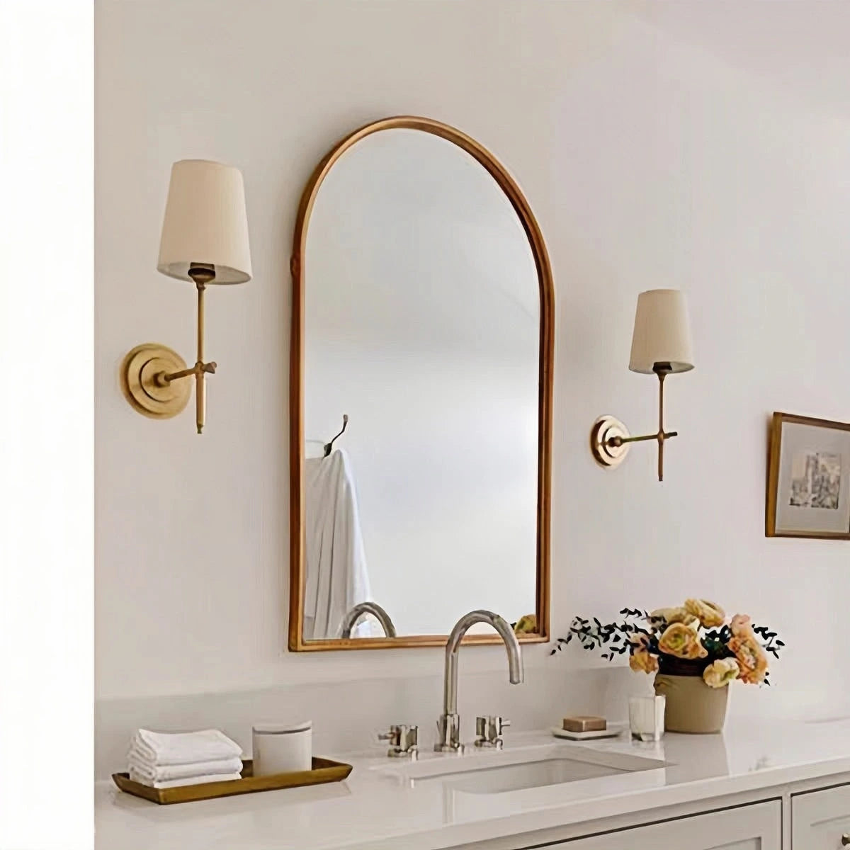 Antique Brass Brass Wall Sconce — product view 4