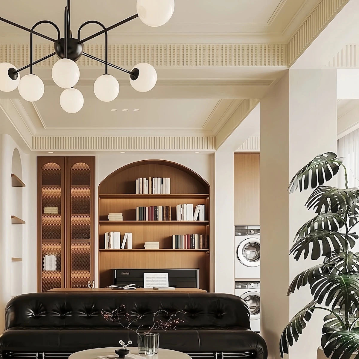 Warm Light Wrought iron Pendant Light — product view 1