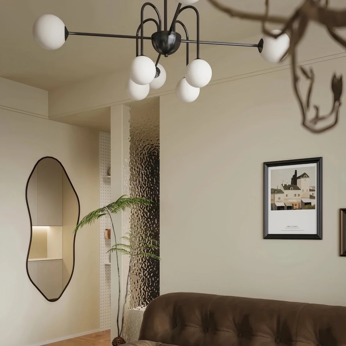 Wrought iron Pendant Light — product view 2