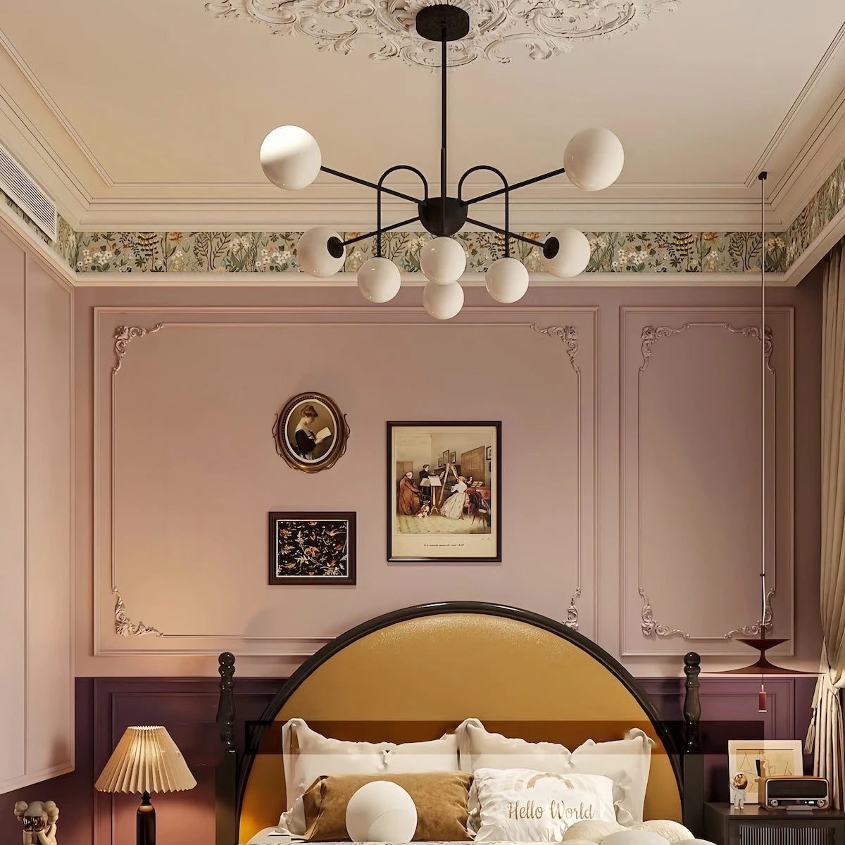 Wrought iron Pendant Light — product view 4