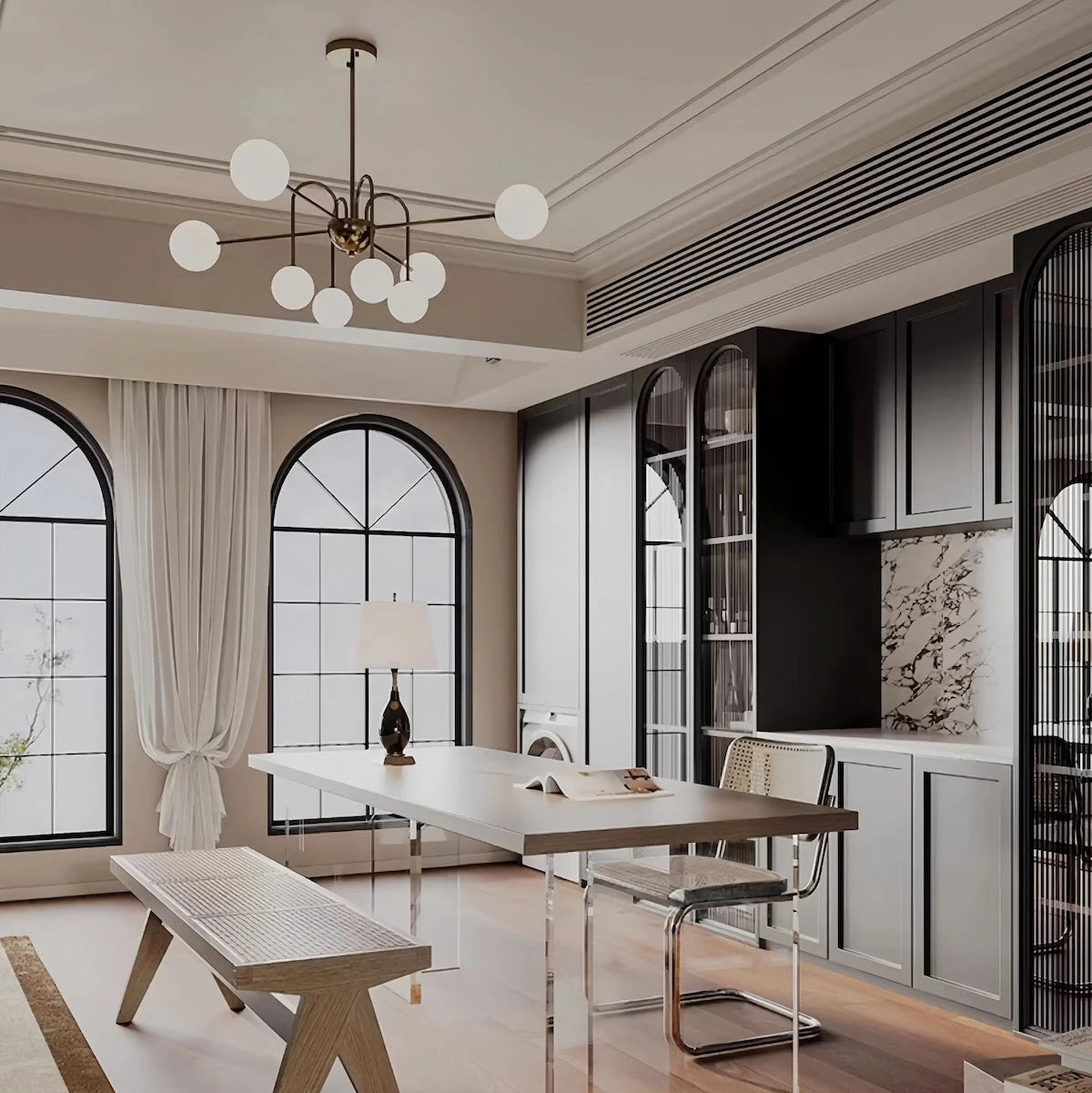 Wrought iron Pendant Light — product view 6