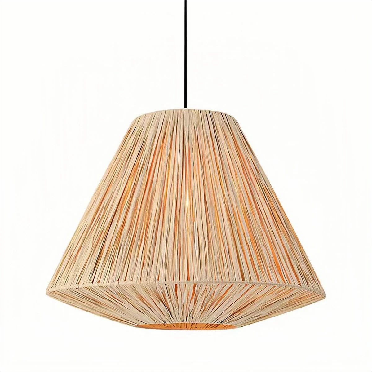 Straw Pendant Light — product view 2