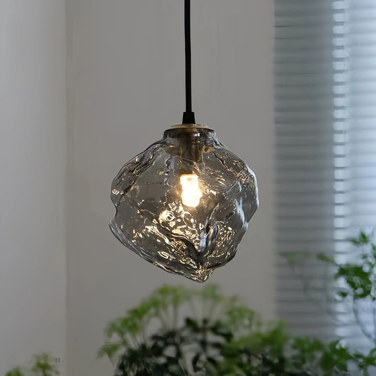Metal + Glass Pendant Light — product view 5