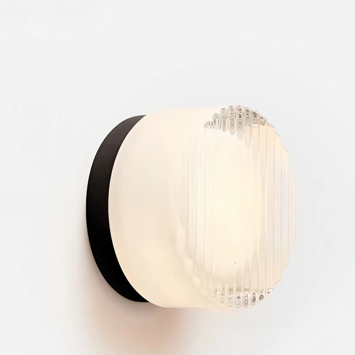 Clear White Wall Sconce — product view 6