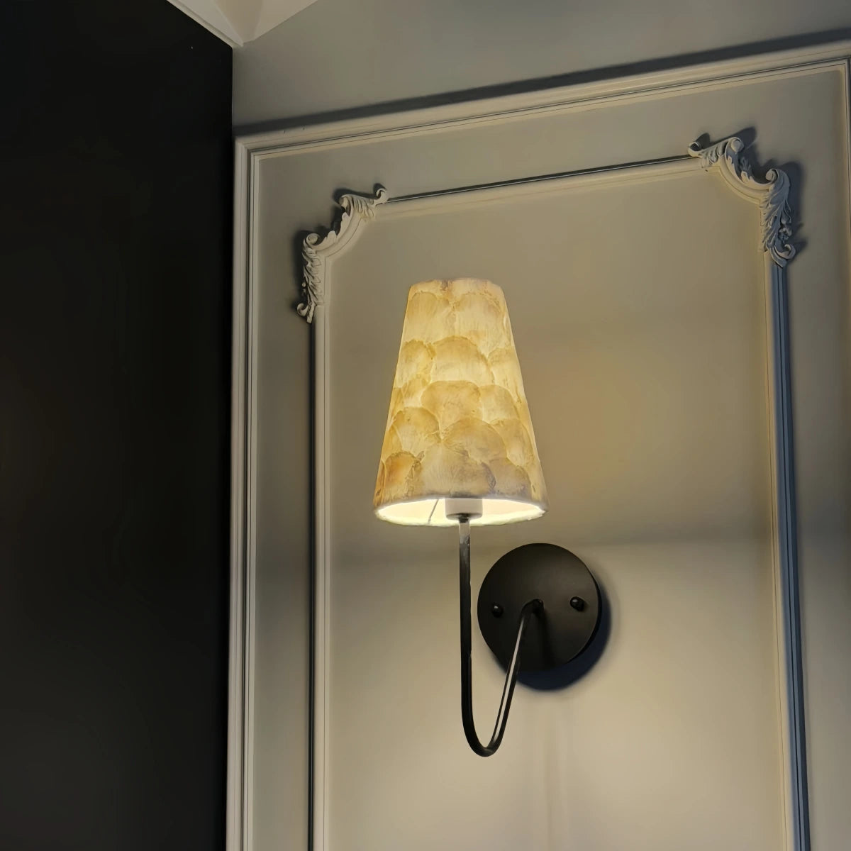 Black Wall Sconce — product view 4