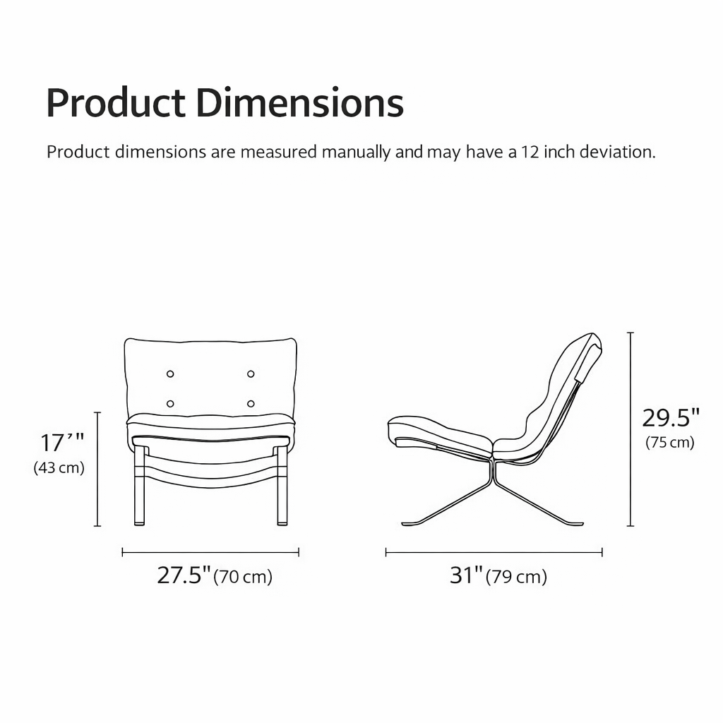 Tufted Leather Lounge Chair & Ottoman
