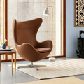 Curved Swivel Lounge Chair