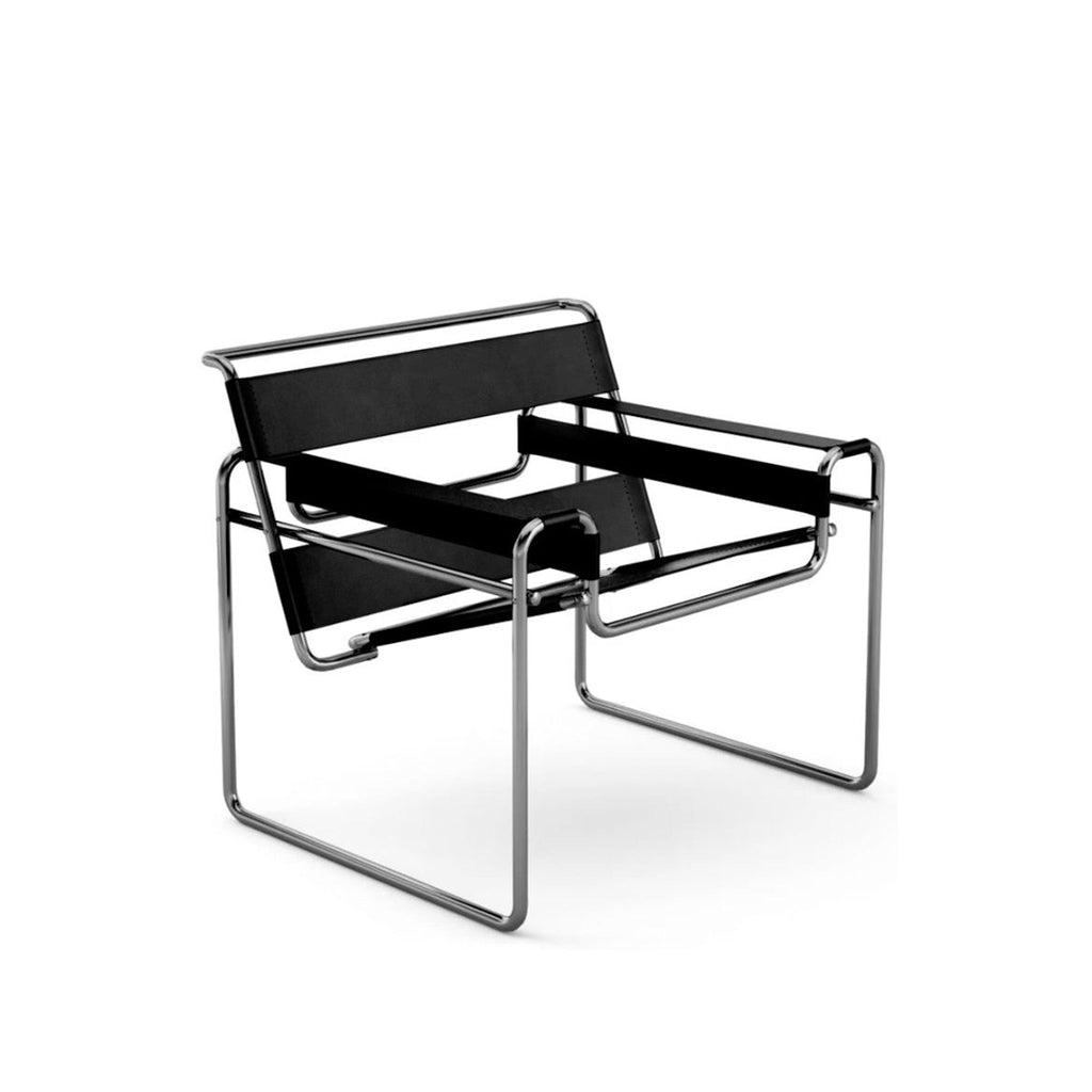 Réplique de chaise Wassily de style Bauhaus