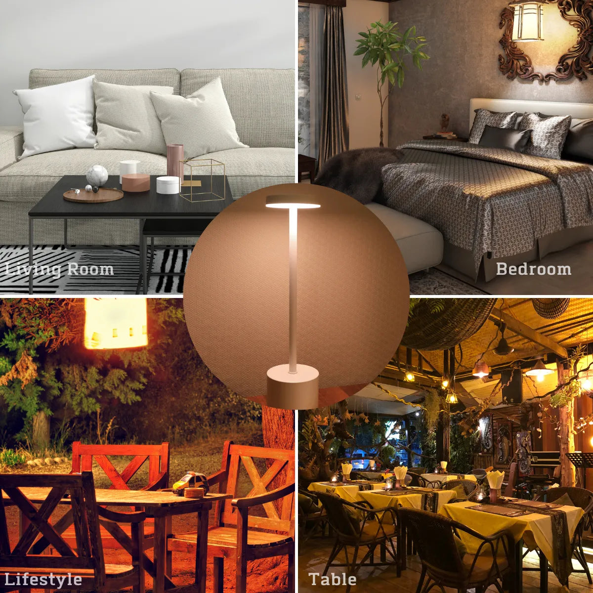Polished Chrome Table Lamp, catalog view 6