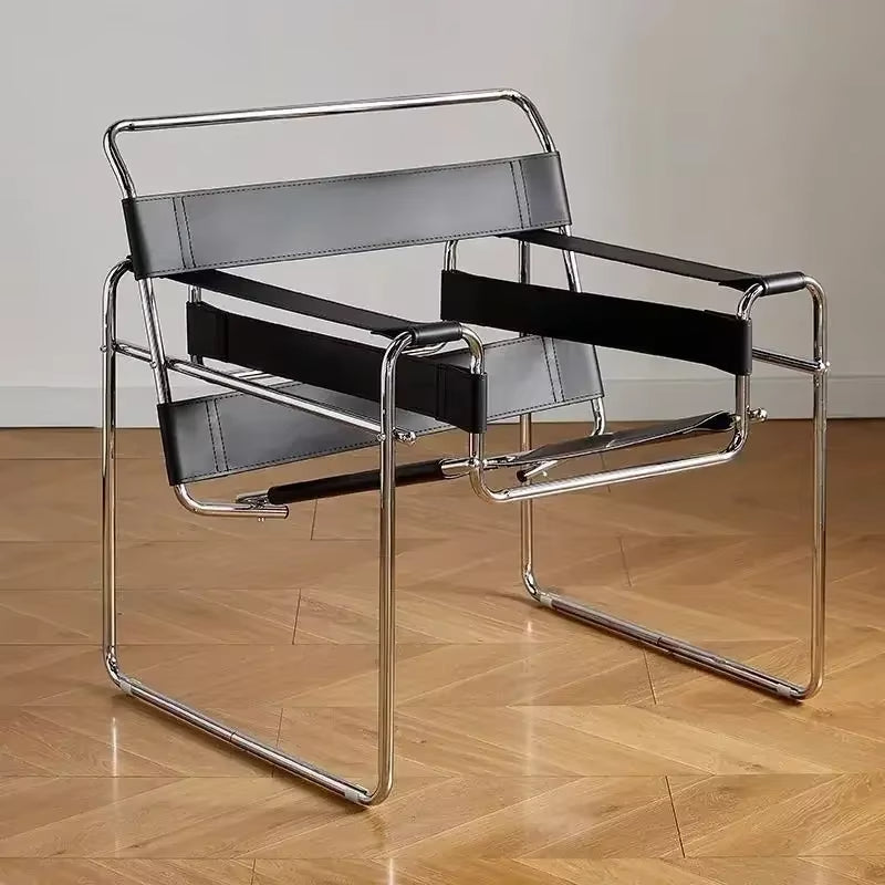 Réplique de chaise Wassily de style Bauhaus