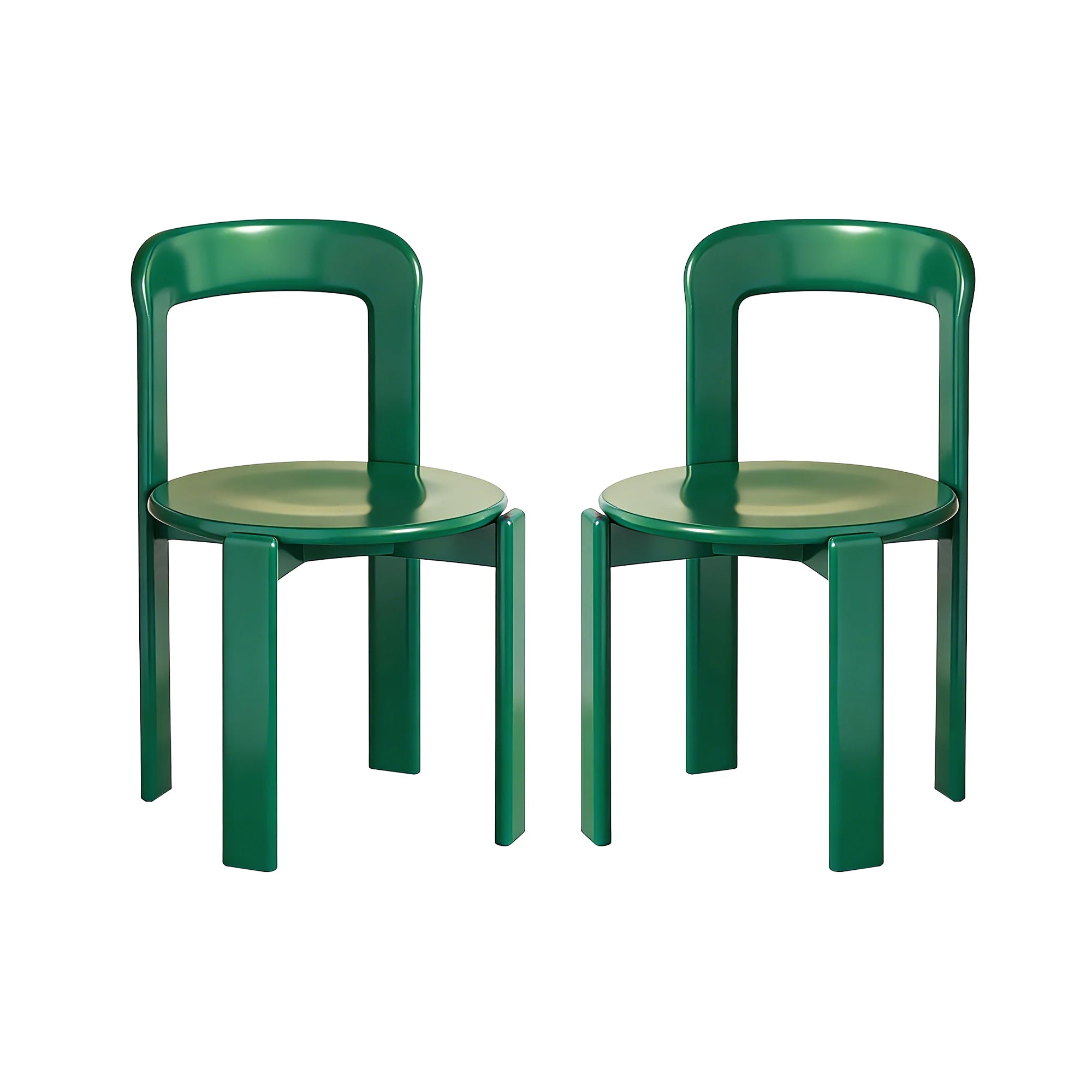 Rey Style Wooden Dining Chair – Swiss-Inspired Solid Wood Chair