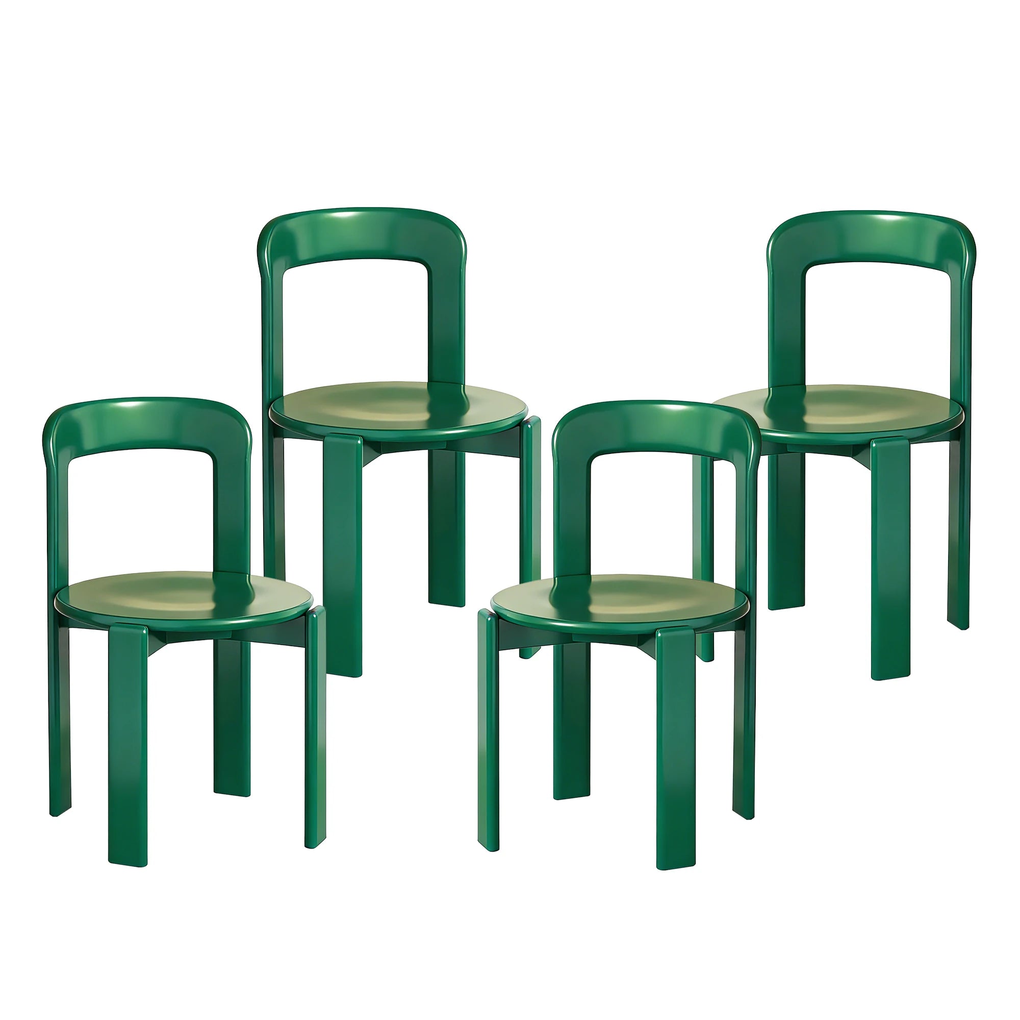 Rey Style Wooden Dining Chair – Swiss-Inspired Solid Wood Chair