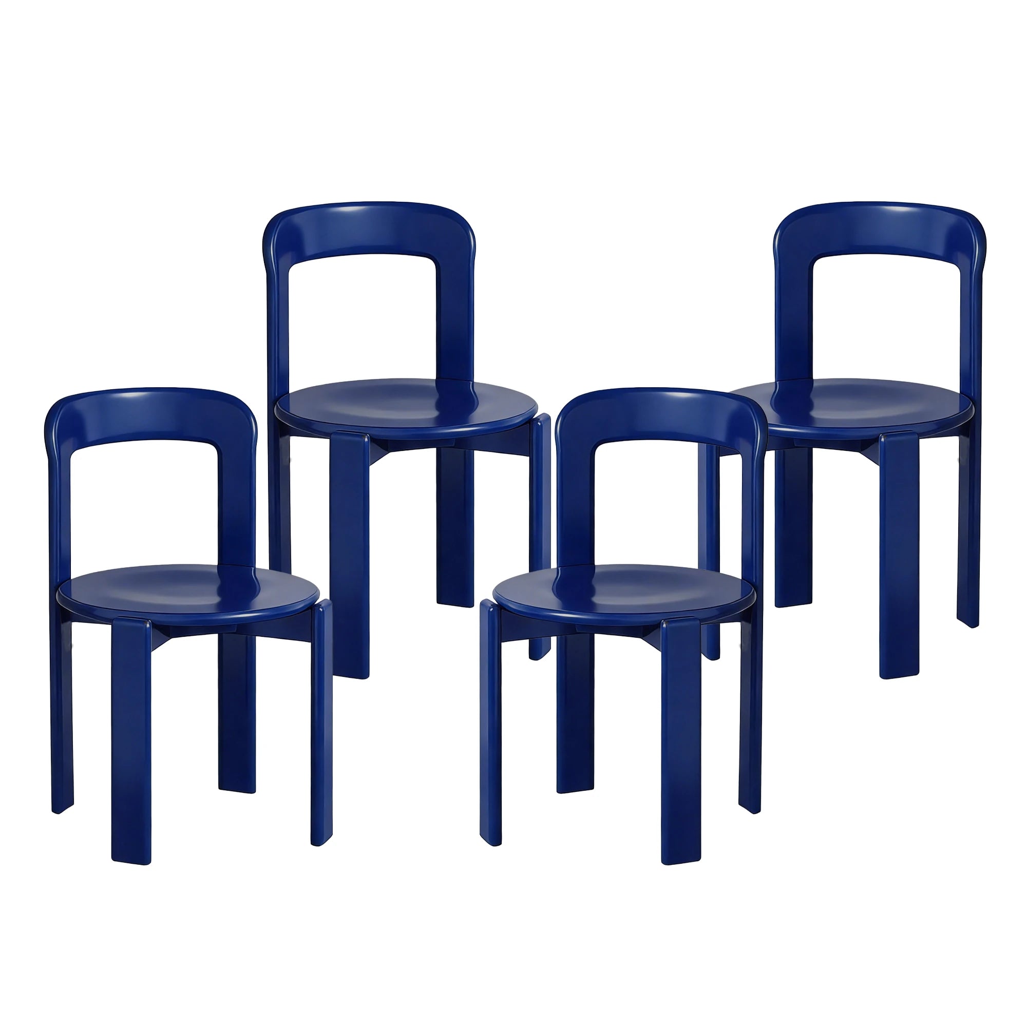 Rey Style Wooden Dining Chair – Swiss-Inspired Solid Wood Chair