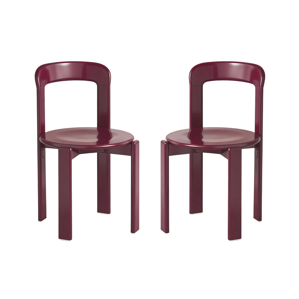 Rey Style Wooden Dining Chair – Swiss-Inspired Solid Wood Chair