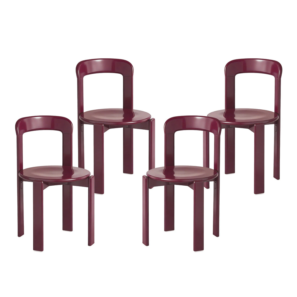 Rey Style Wooden Dining Chair – Swiss-Inspired Solid Wood Chair