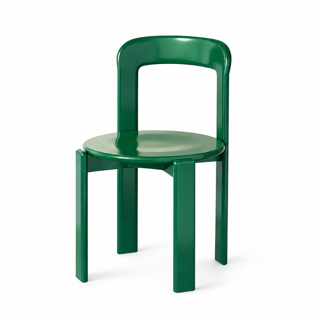 Rey Style Wooden Dining Chair – Swiss-Inspired Solid Wood Chair