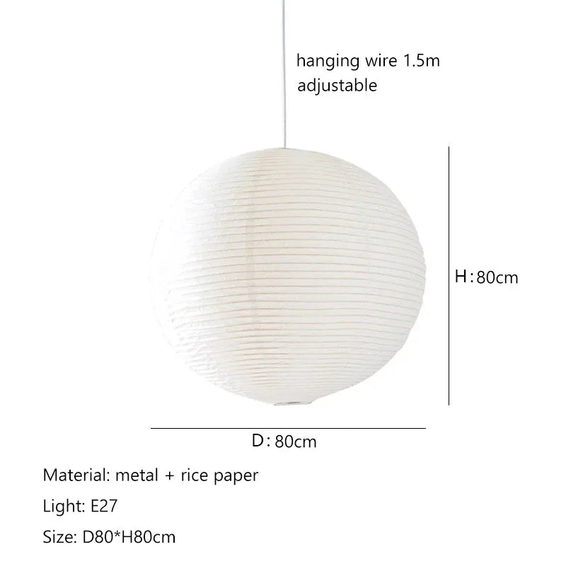 D80cm Paper Pendant Light, catalog view 15