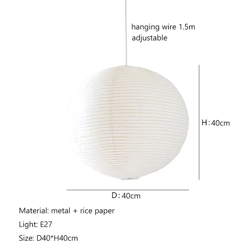 Paper Pendant Light, catalog view 19