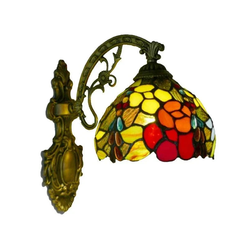 20cm Grape Blossom Glass Wall Sconce, catalog view 14
