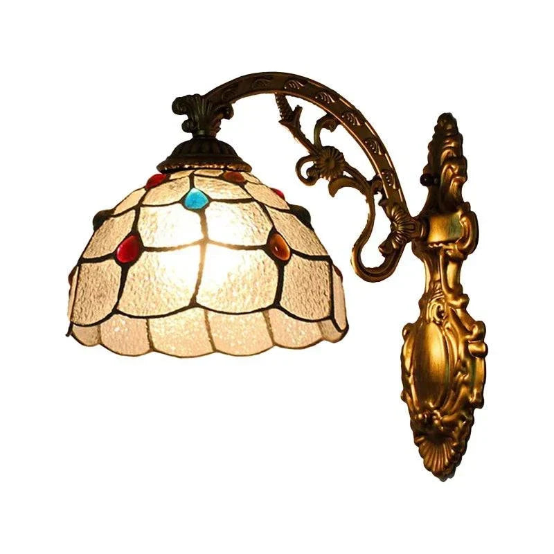 20cm Pteris Glass Wall Sconce, catalog view 18