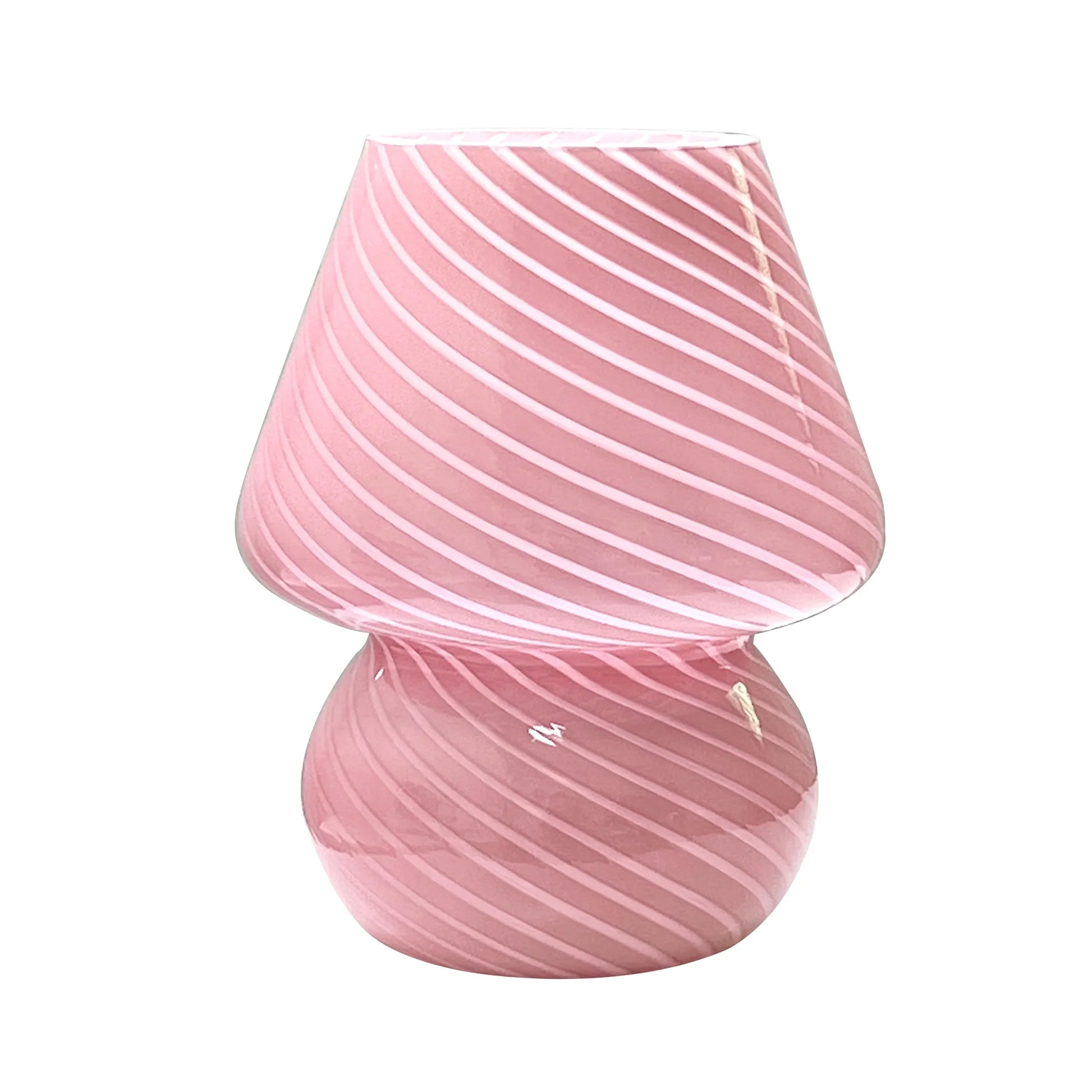 Pink Glass Stone Table Lamp, catalog view 5
