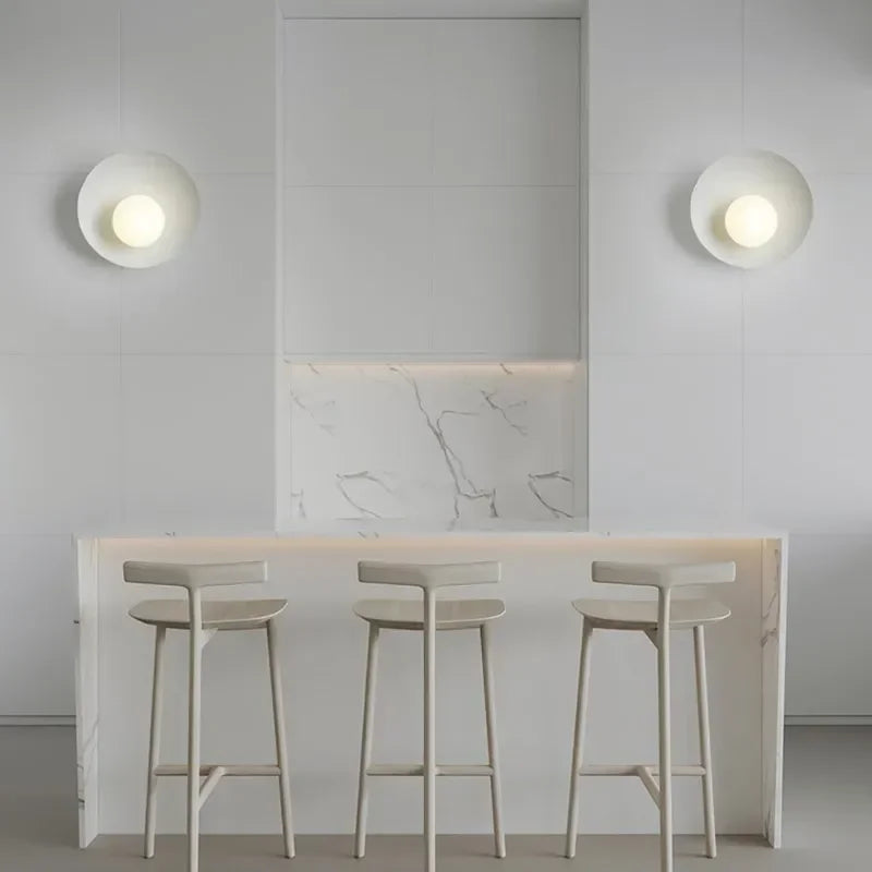 Moon White M Wall Sconce, catalog view 5