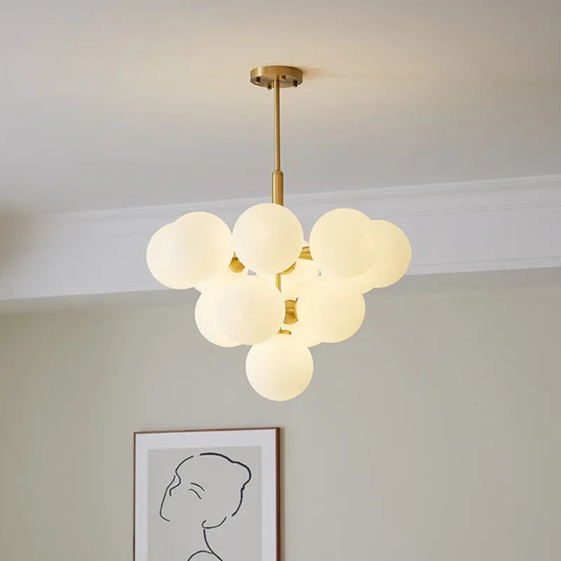 Brass 13 heads Brass Pendant Light, catalog view 4